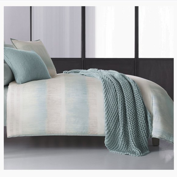 Oscar Oliver New York City Vince FULL / QUEEN Duvet Cover ONLY Aqua - Picture 7 of 12
